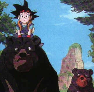 En sauvant un ours des griffes de Getto, Goku Jr va se faire de nouveaux allis
